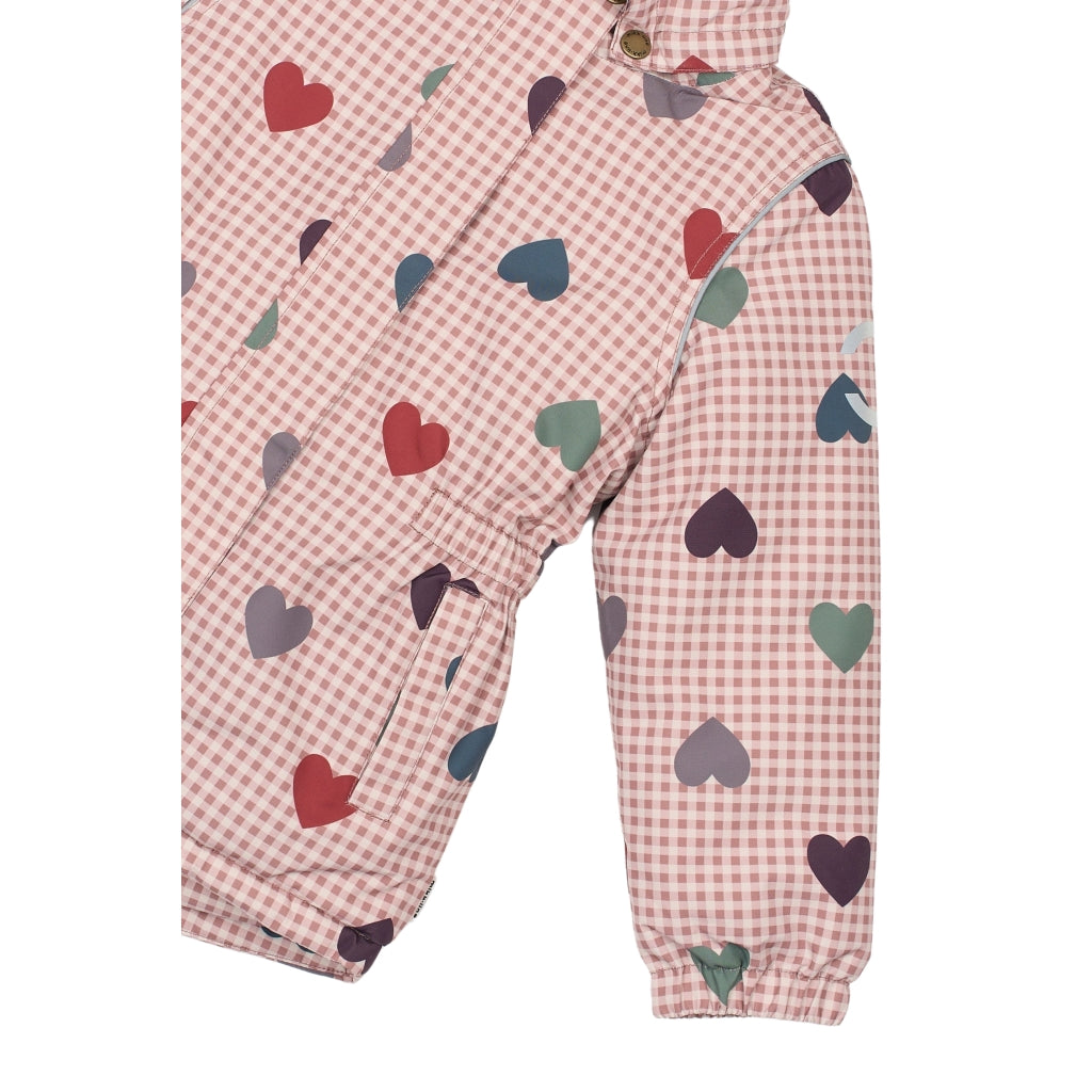 Mikk-Line Winterjacke mit Allover-Print Herzen
