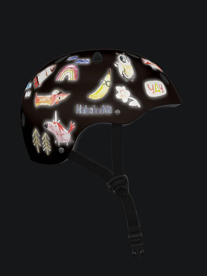 reflektierende_Sticker_Set_allerlei_aufHelm_bei_nacht_halfbird_700x