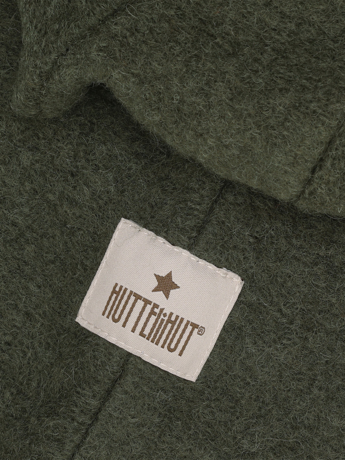 Huttelihut Balaclava aus Wollmix Dino
