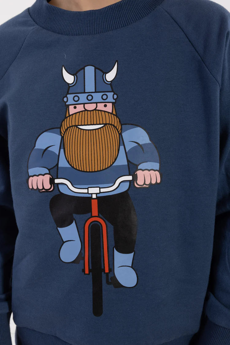 Danafae Sweater "Danamerika" Blau FAHRRAD FÜR DEINEN FREUND