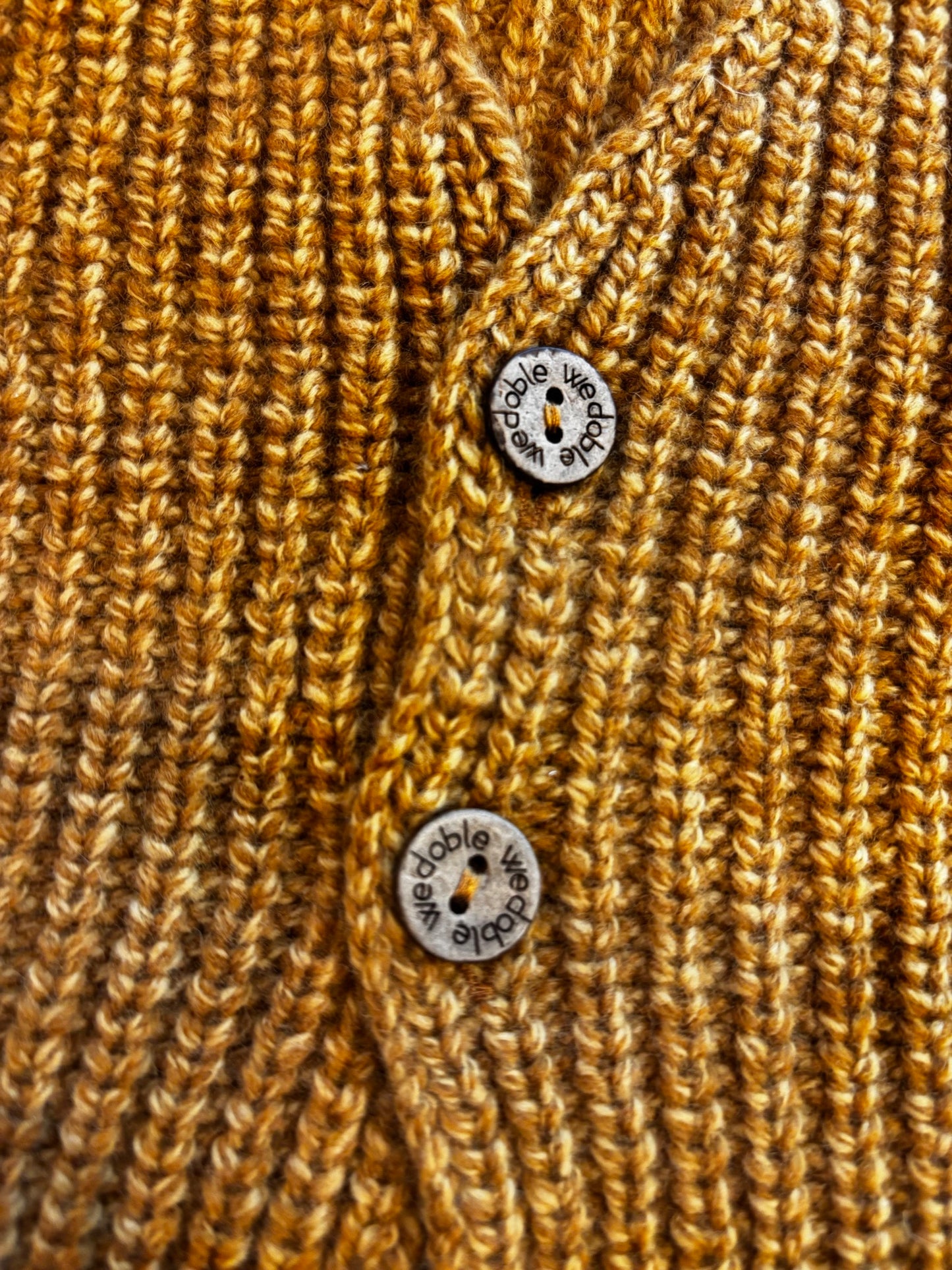 Wedoble gestrickter Weste aus Merinowolle