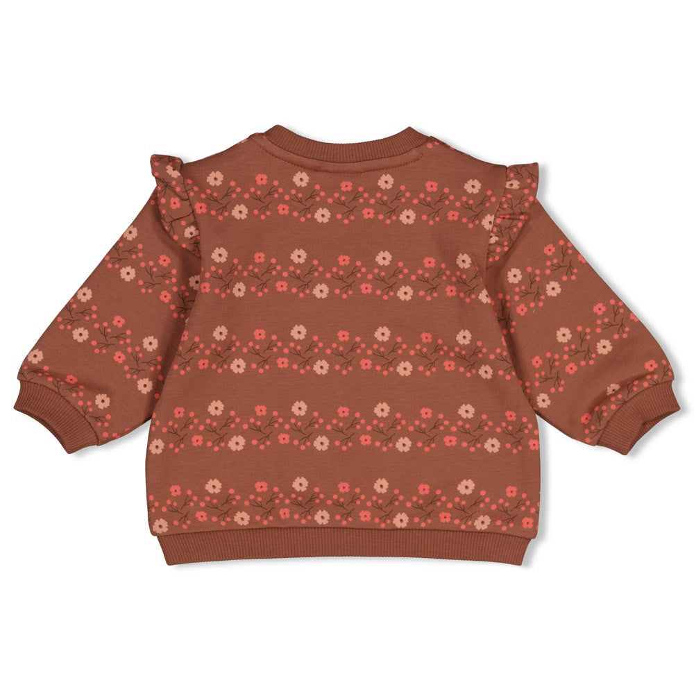 Feetje Baby Sweater relaxed fit - Forest Garden