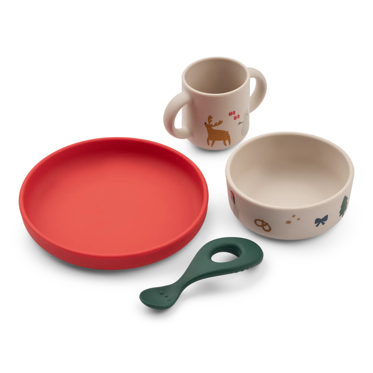 LIEWOOD Vivi Kindergeschirr-Set – Holiday Sandy