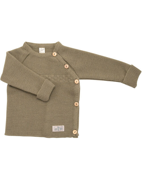 Lilano Schlüttli Wickelshirt khaki