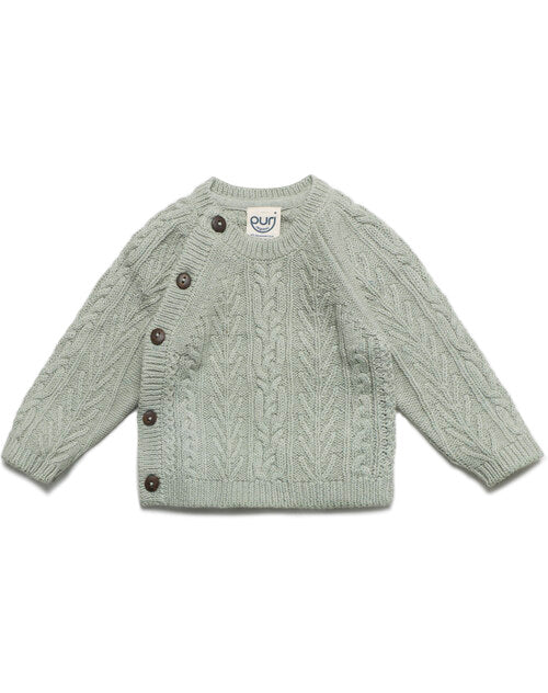 Puri organic Kimono Aranstrick thymian