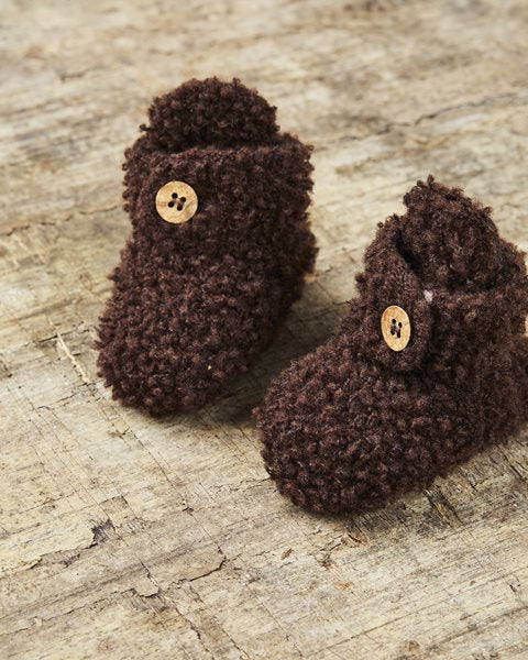 Smallstuff Bouclé-Wollbooties
