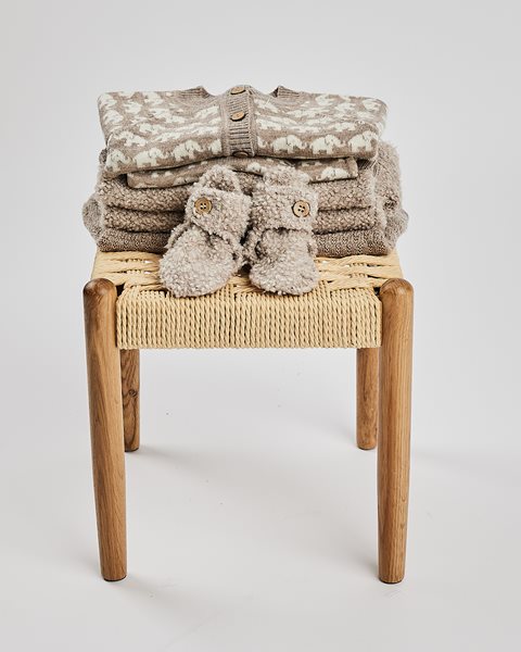 Smallstuff Bouclé-Wollbooties