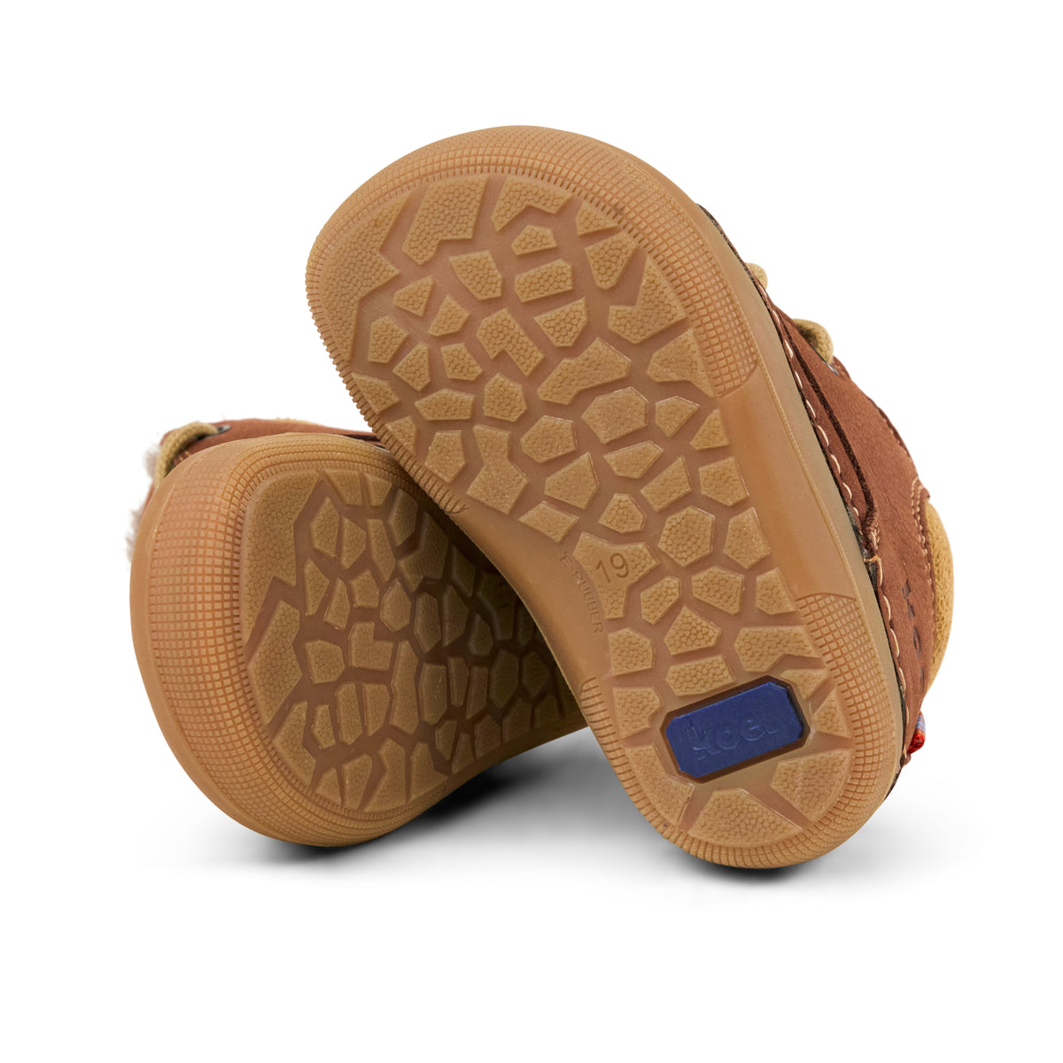 KOEL Barefoot Baby Ava Lauflerner Nappa choclate