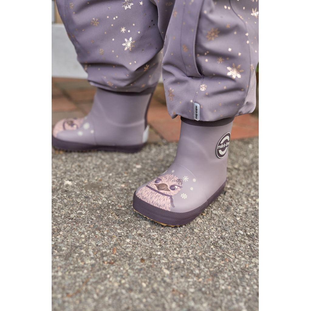Mikkline - Gummistiefel Wellies Winter Barefoot Vogel