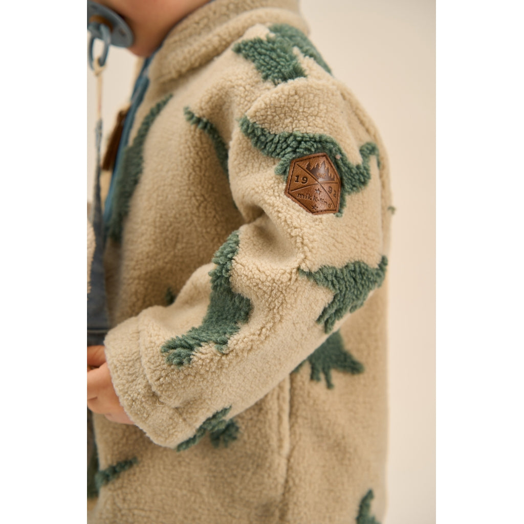 Mikk-Line Fleecejacke mit Dinos