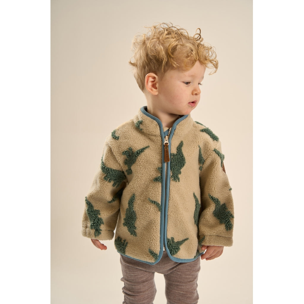 Mikk-Line Fleecejacke mit Dinos