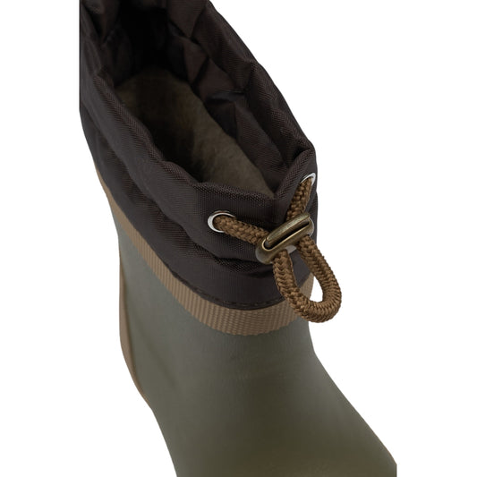 Mikkline - Gummistiefel Wellies Winter Barefoot dusty olive