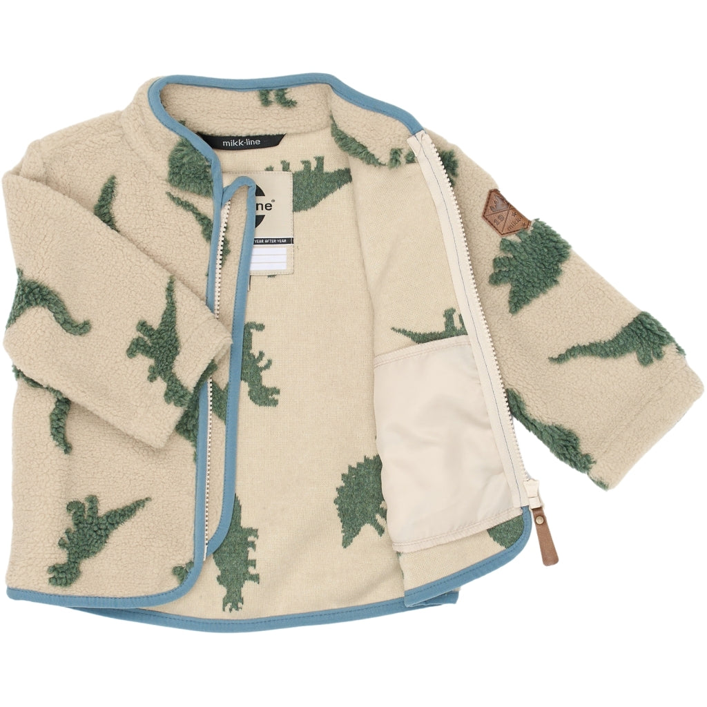 Mikk-Line Fleecejacke mit Dinos