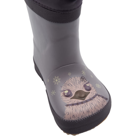 Mikkline - Gummistiefel Wellies Winter Barefoot Vogel