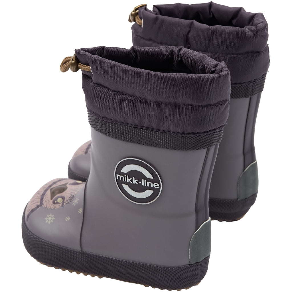 Mikkline - Gummistiefel Wellies Winter Barefoot Vogel