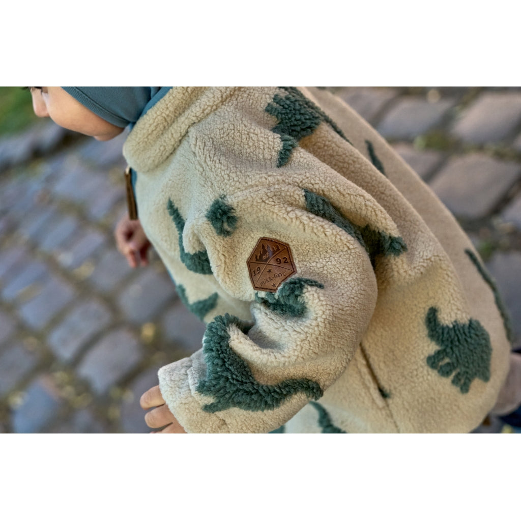 Mikk-Line Fleecejacke mit Dinos