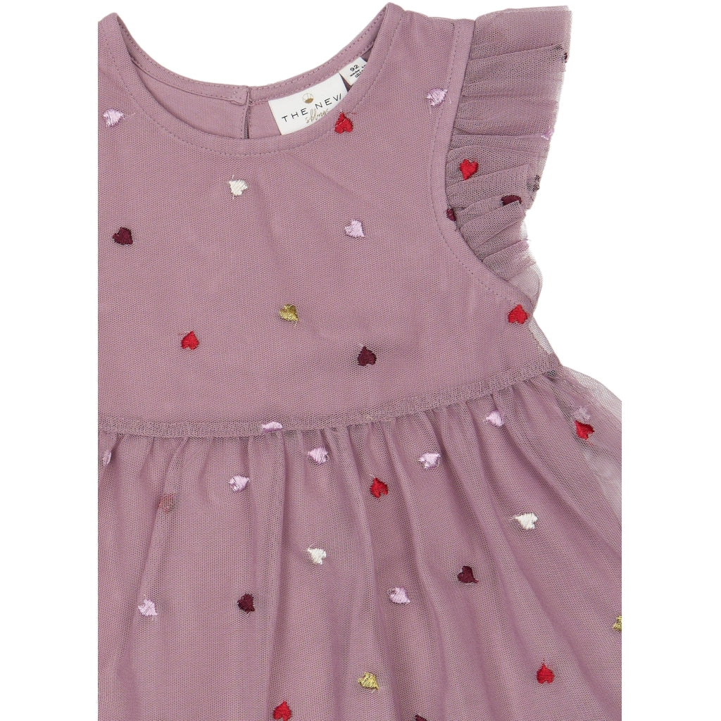 The New - Tüllkleid mit Herzenstickerei