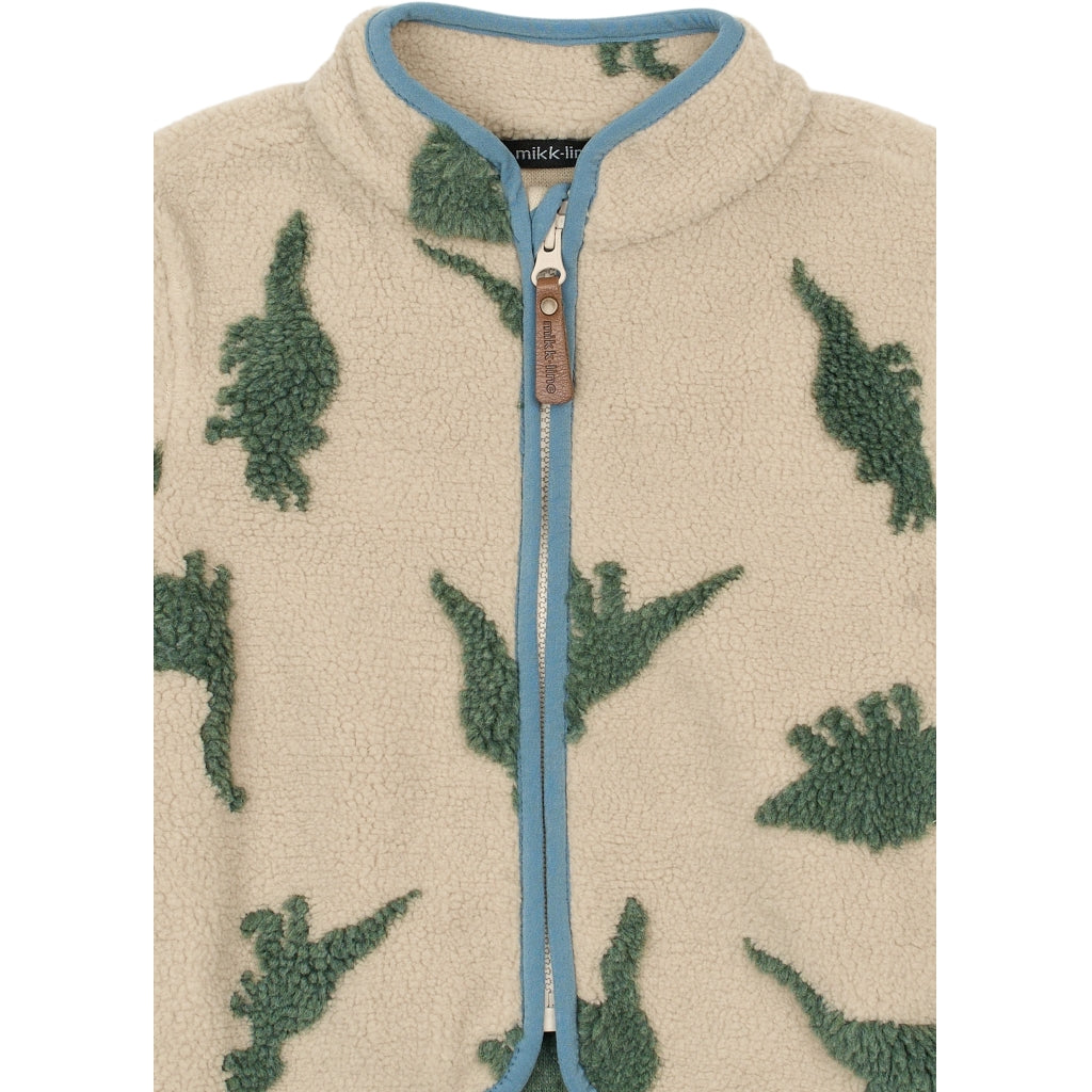 Mikk-Line Fleecejacke mit Dinos