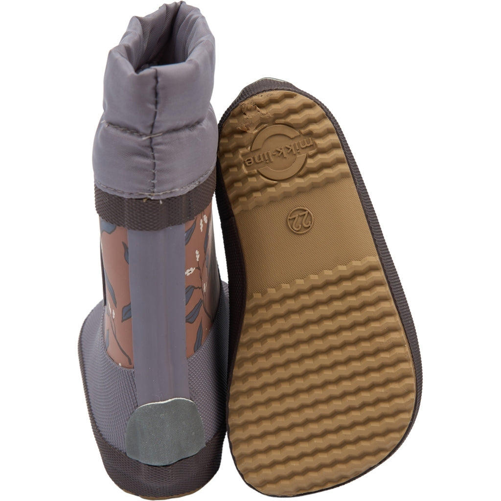 Mikkline - Gummistiefel Wellies Winter Barefoot Blumen