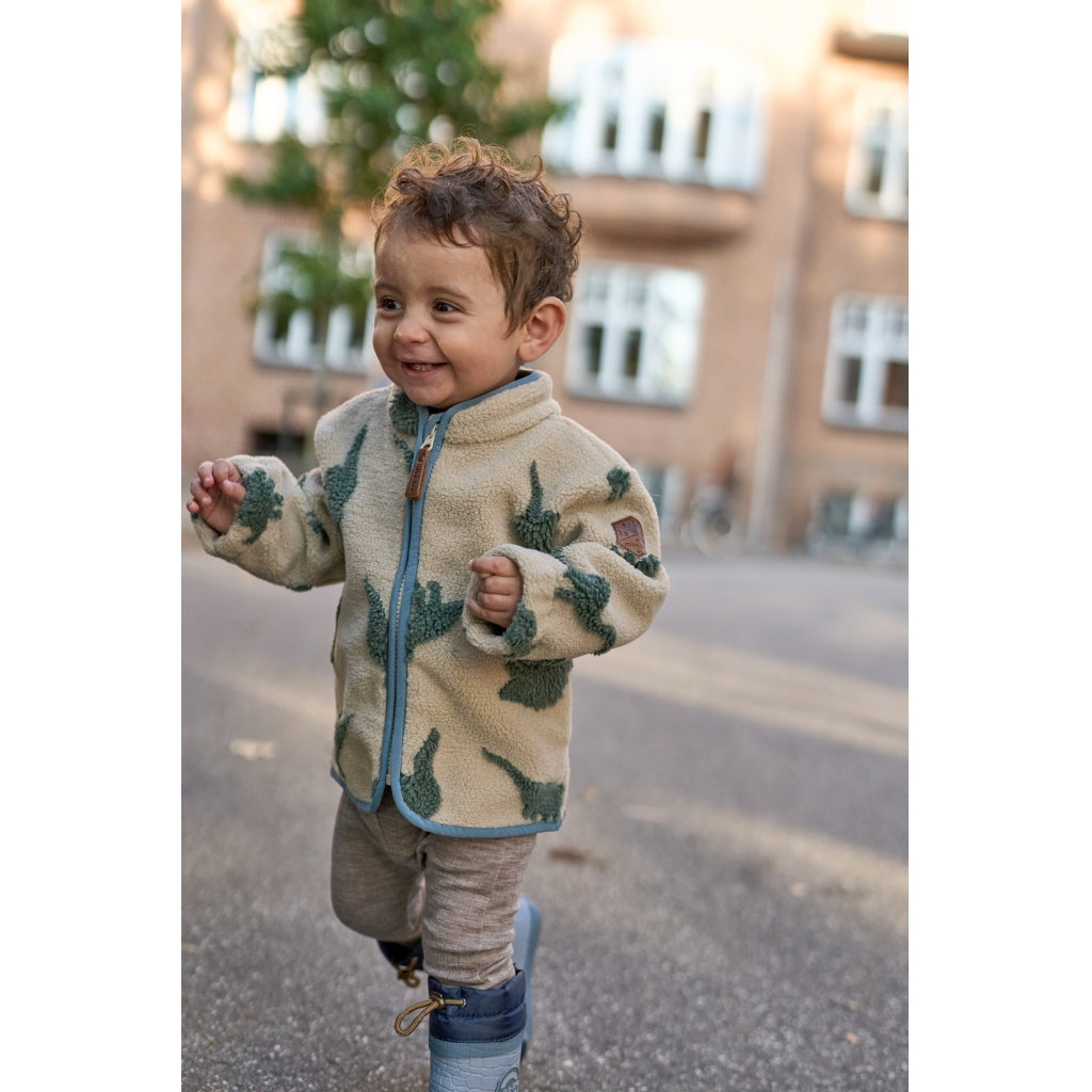 Mikk-Line Fleecejacke mit Dinos