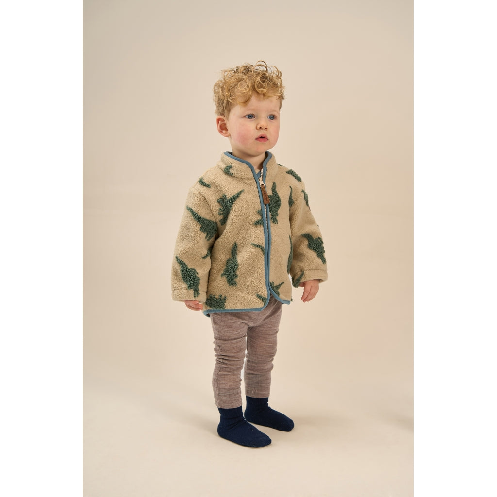 Mikk-Line Fleecejacke mit Dinos