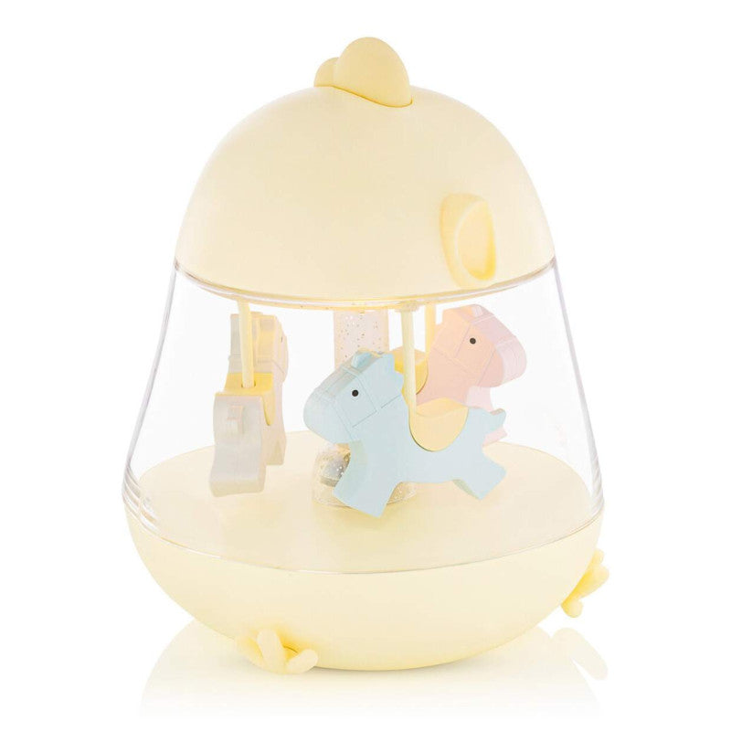 chicklet-lamp-with-carousel-music-box-yellow