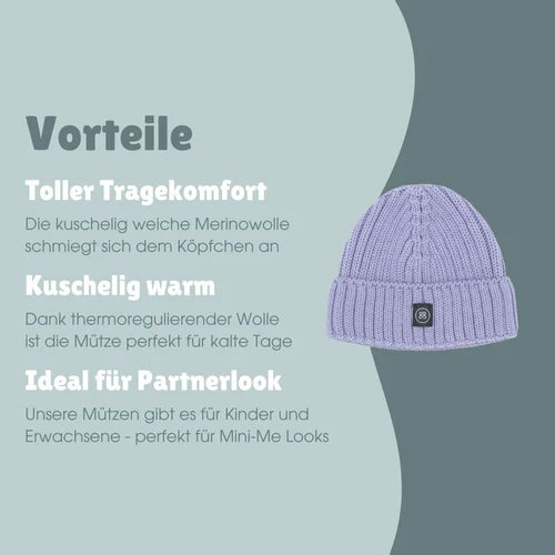 Grafik_Vorteile_Wollmuetze_Kinder_Lavendel
