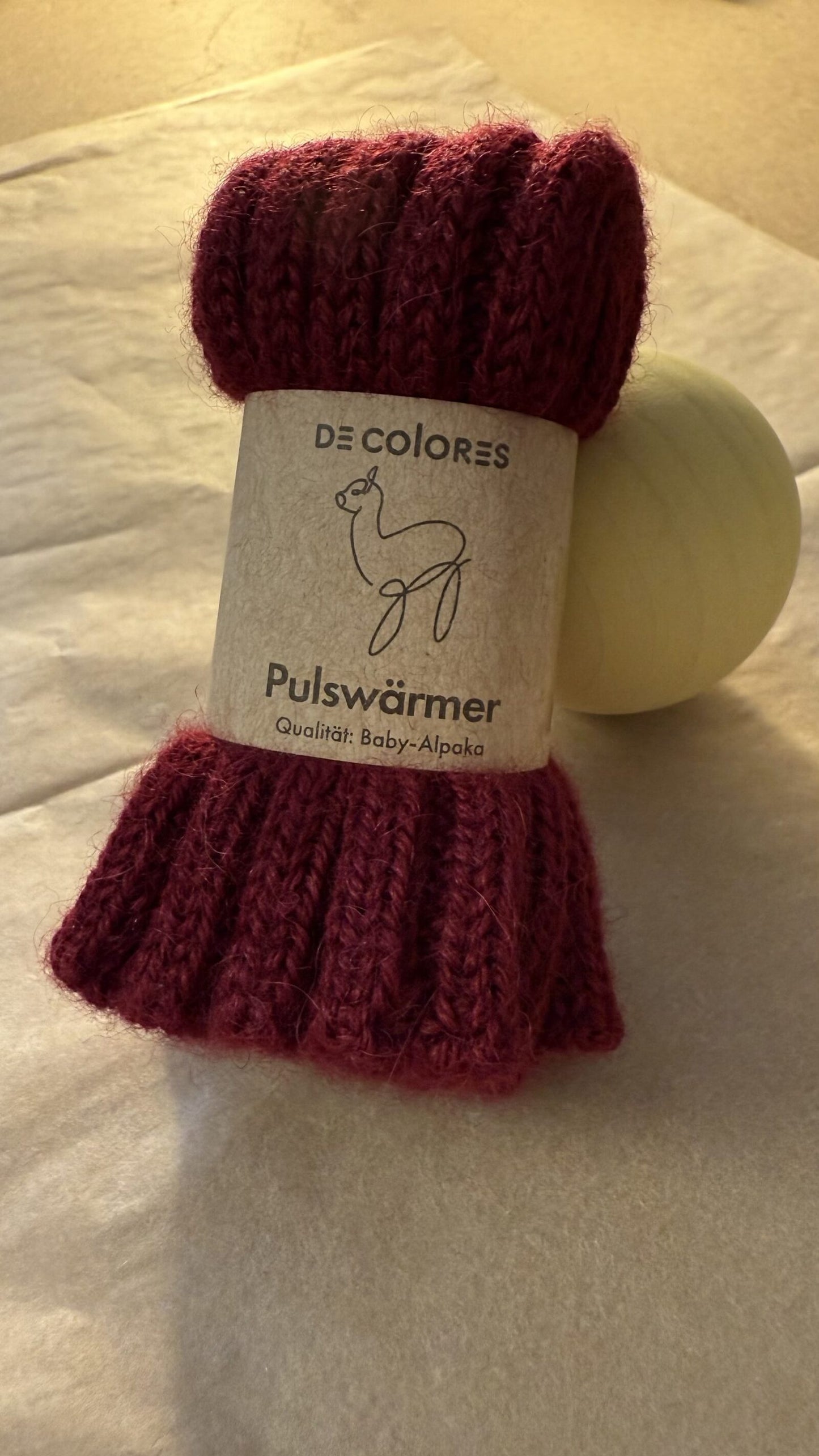 Decolores Pulswärmer Kinder / Stulpe Babys