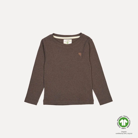 VAC413-CARLET-BLOUSE-DARK-BROWN-MELANGE-VACVAC-STUDIO
