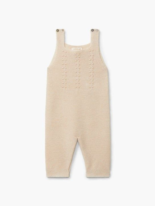 Wedoble gestrickte Latzhose aus Cashmere & Merino-Wolle