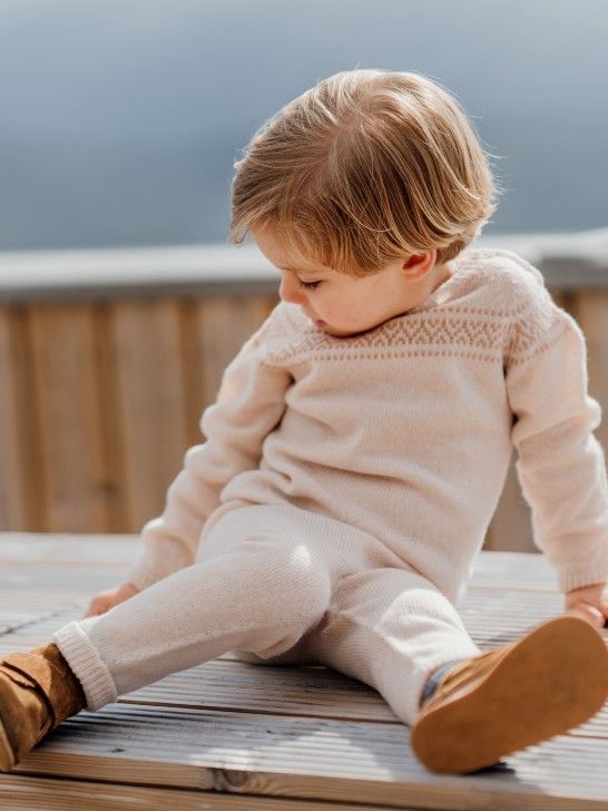 Wedoble Jacquard-Pullover aus Merino-Wolle & Cashmere