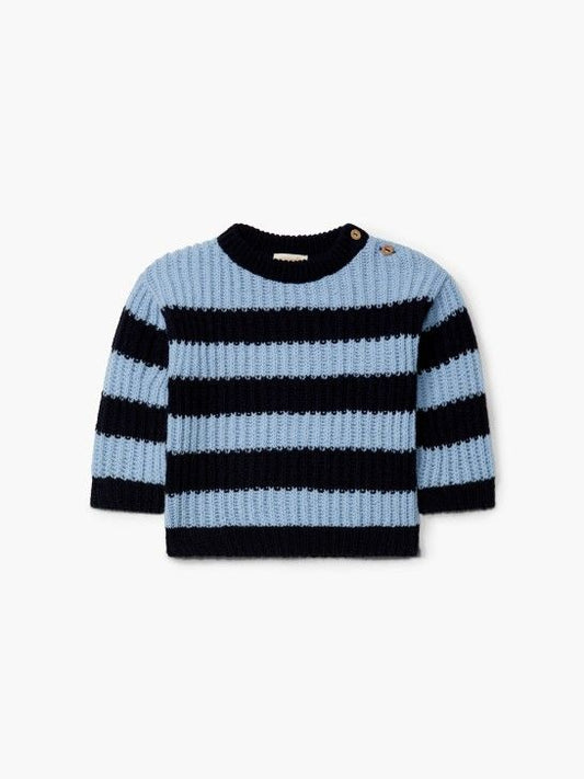 Wedoble Gestreifter Pullover aus Merinowolle