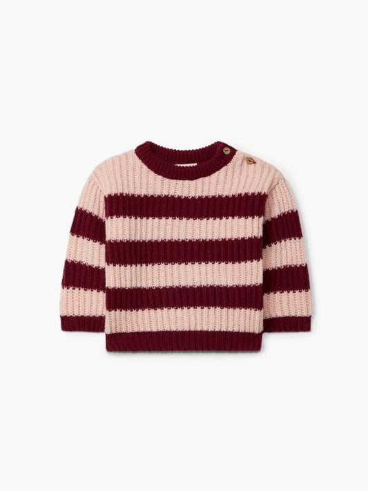 Wedoble Gestreifter Pullover aus Merinowolle