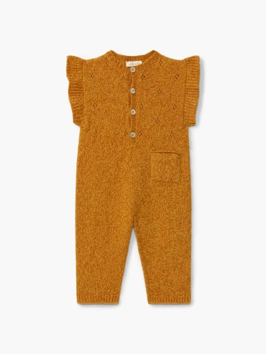 Wedoble gestrickter Jumpsuit aus Merinowolle