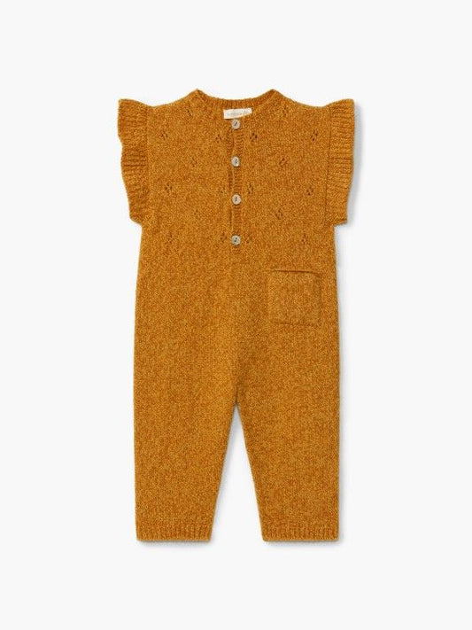 Wedoble gestrickter Jumpsuit aus Merinowolle