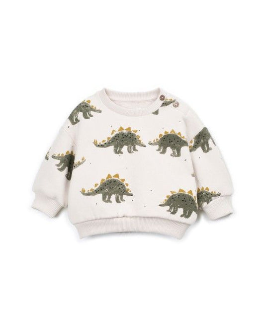Playup Baby Fleece Sweater Dinoprint