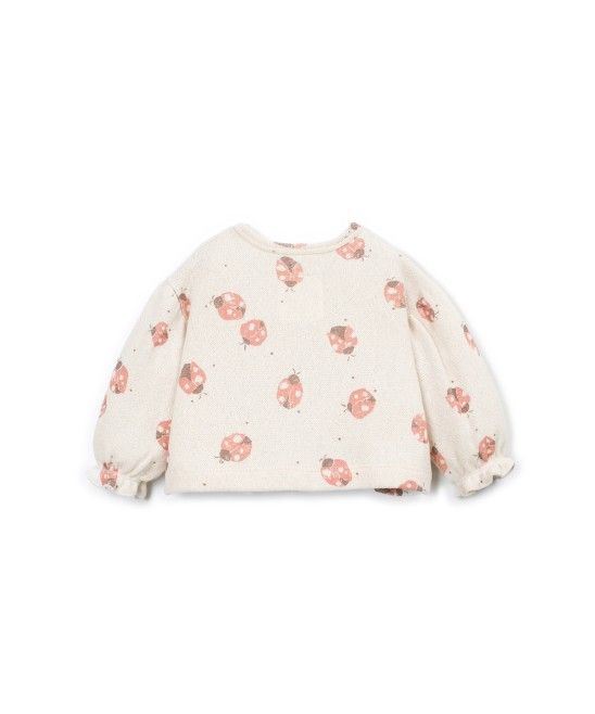 Playup Baby Jersey Sweater Marienkäferprint