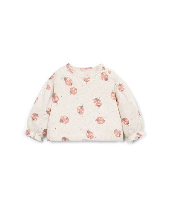 Playup Baby Jersey Sweater Marienkäferprint