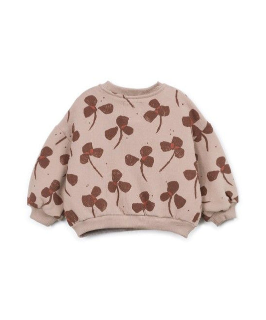 Playup Fleece Sweater Blumenprint