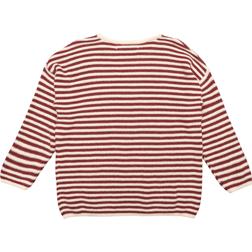 michael blouse- carbernet- back
