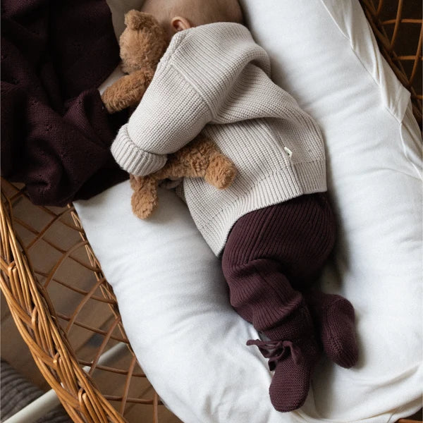 LilleToni Babyschuhe Toni in bordeaux