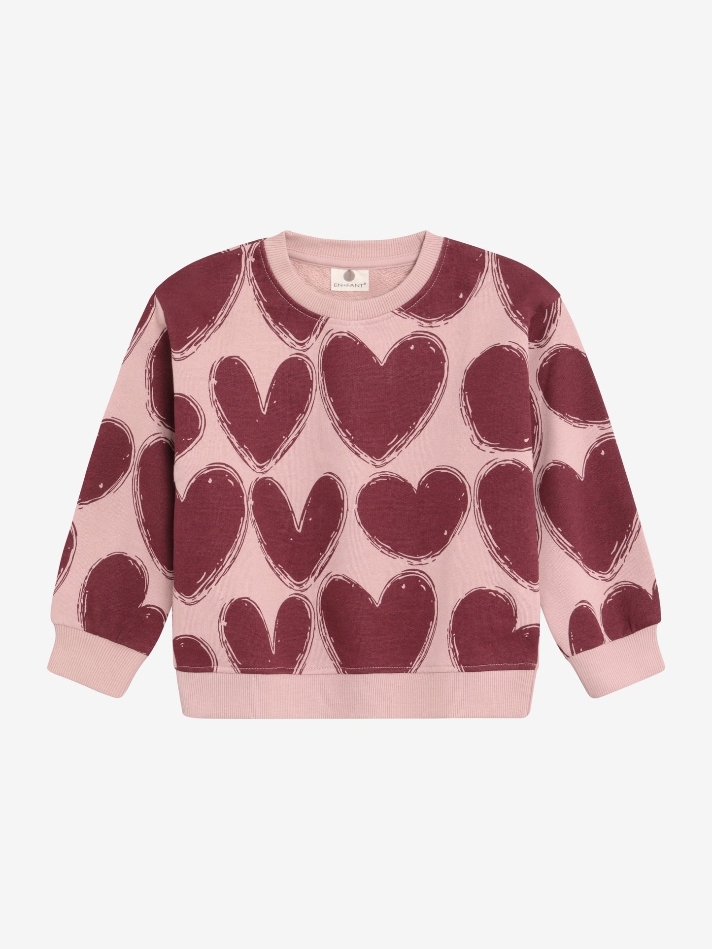 En Fant - Sweatshirt Herzenprint