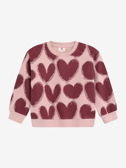 En Fant - Sweatshirt Herzenprint