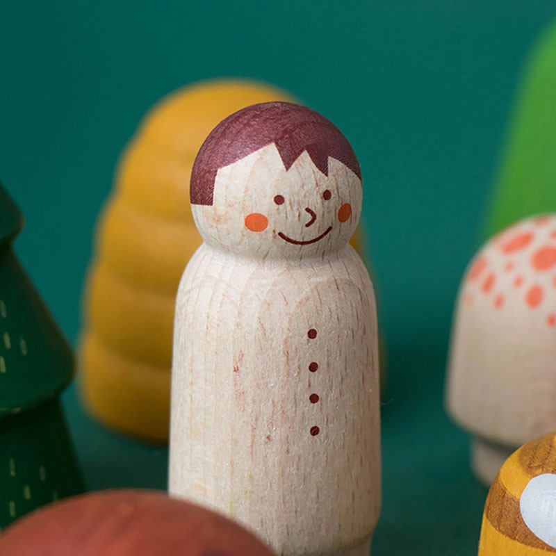 Londji-Wooden toys-MY WOODEN WORLD FOREST (2)