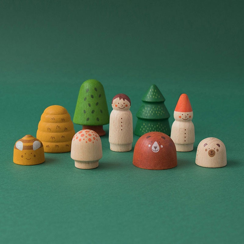 Londji-Wooden toys-MY WOODEN WORLD FOREST (3)