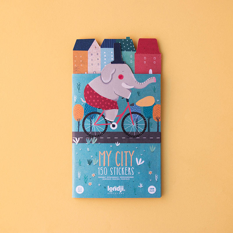 Londji-Activities-My city Stickers