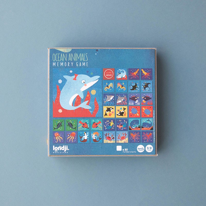 Memory Game – OCEAN ANIMALS (7)