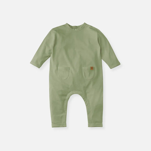 Onesie-voor-kinderen-Olive-Green