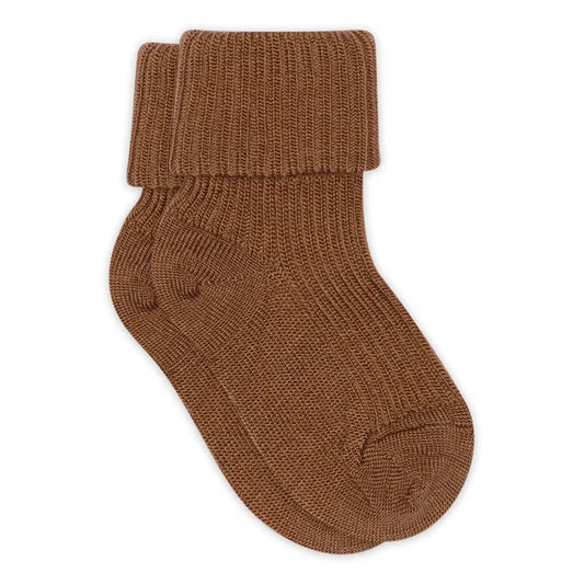 MP Denmark Wollsocken Rib peacan pie