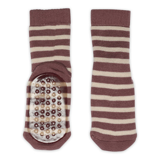 MP Denmark Antirutsch Wollsocken rose Taupe